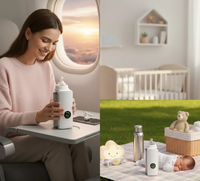 Chauffe-biberon Électrique Rechargeable™ Mon Compagnon