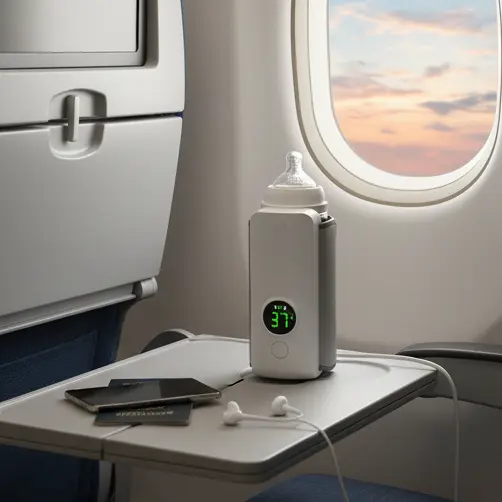 Chauffe-biberon Électrique Rechargeable™ Mon Compagnon